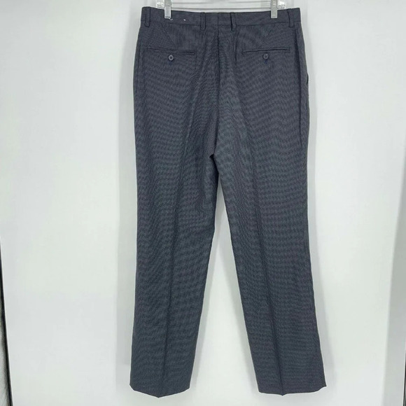 INC International Concepts Pants Men’s Sz 33X32 Black Graph Regular Fit Mid rise - Picture 2 of 12